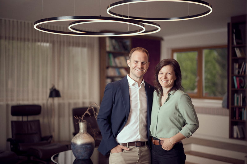Portrait von den Guglwald Gastgebern Astrid und Alexander